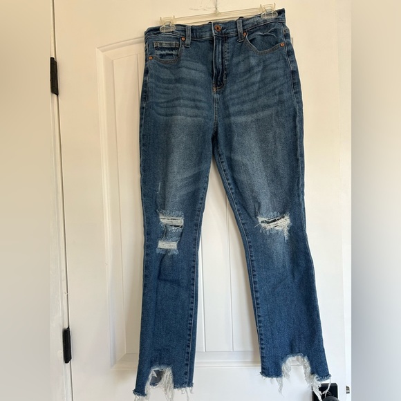 Kendall & Kylie Denim - Kendall + Kylie Blue Denim Jeans